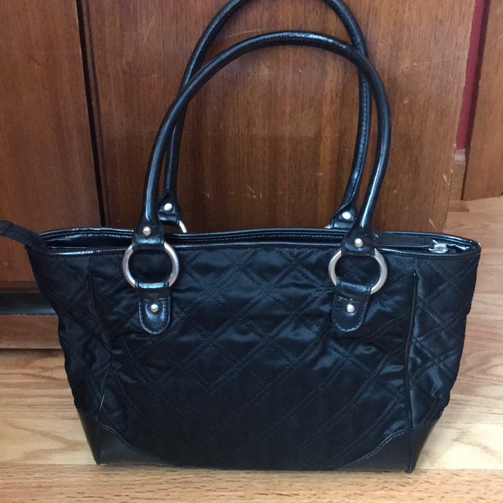 LOFT BLACK PURSE LIKE NEW - Picture 2 of 6